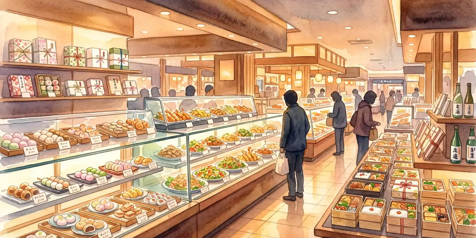 デパ地下の歩き方 — 試食・値引き・丁寧な包装への日本人の本音