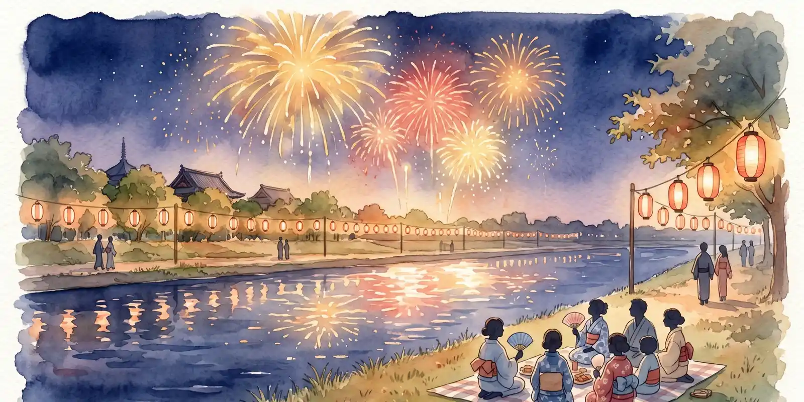 Japanese Fireworks Festivals — The Moments That Move Everyone Around You