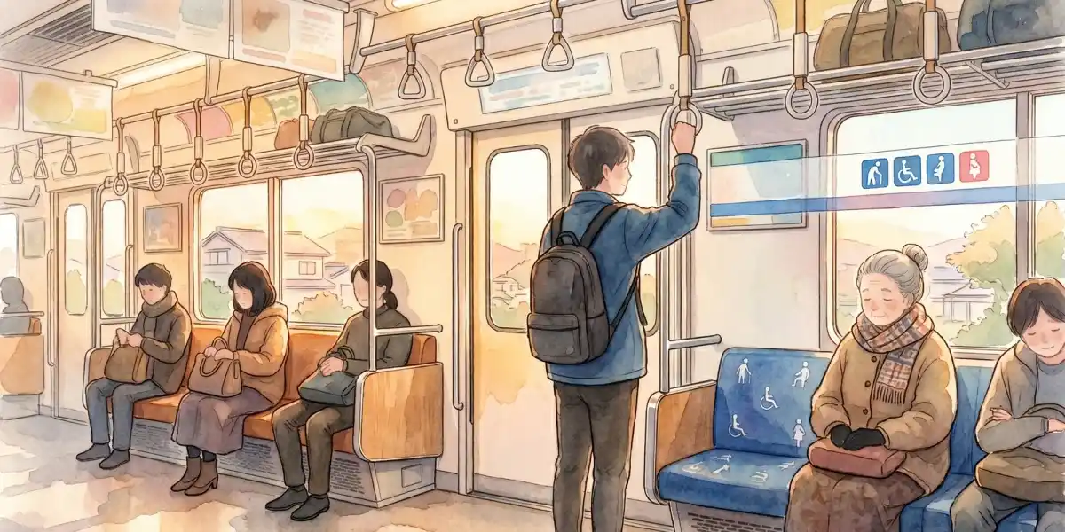 The Priority Seat Question — What Japanese People Really Think When a Tourist Sits Down