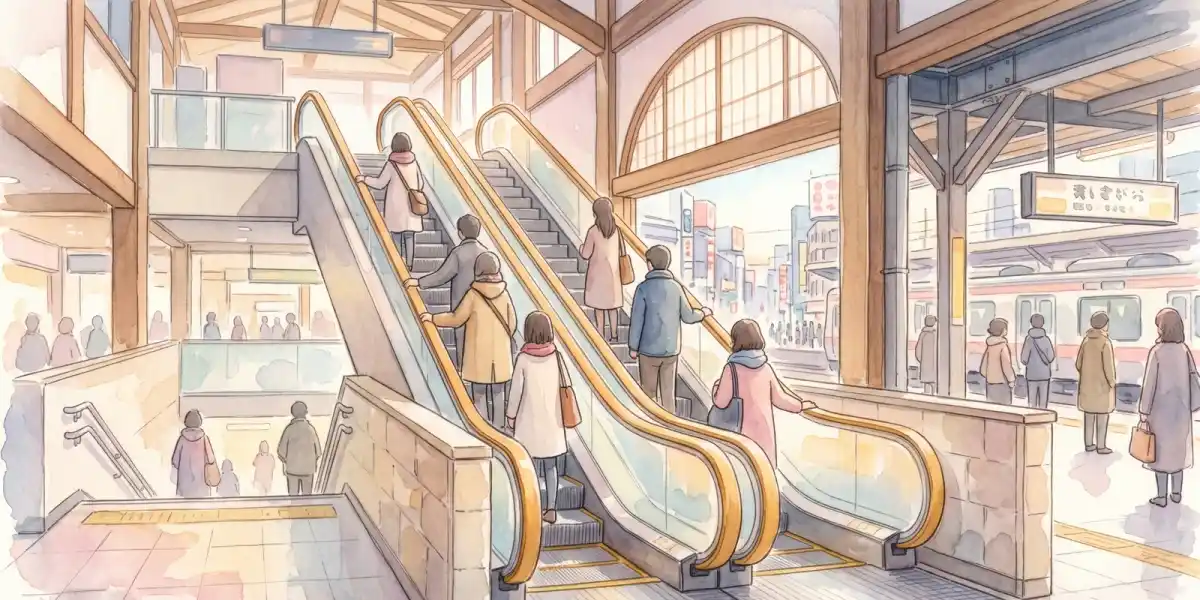 Which Side of the Escalator Do You Stand On in Japan?