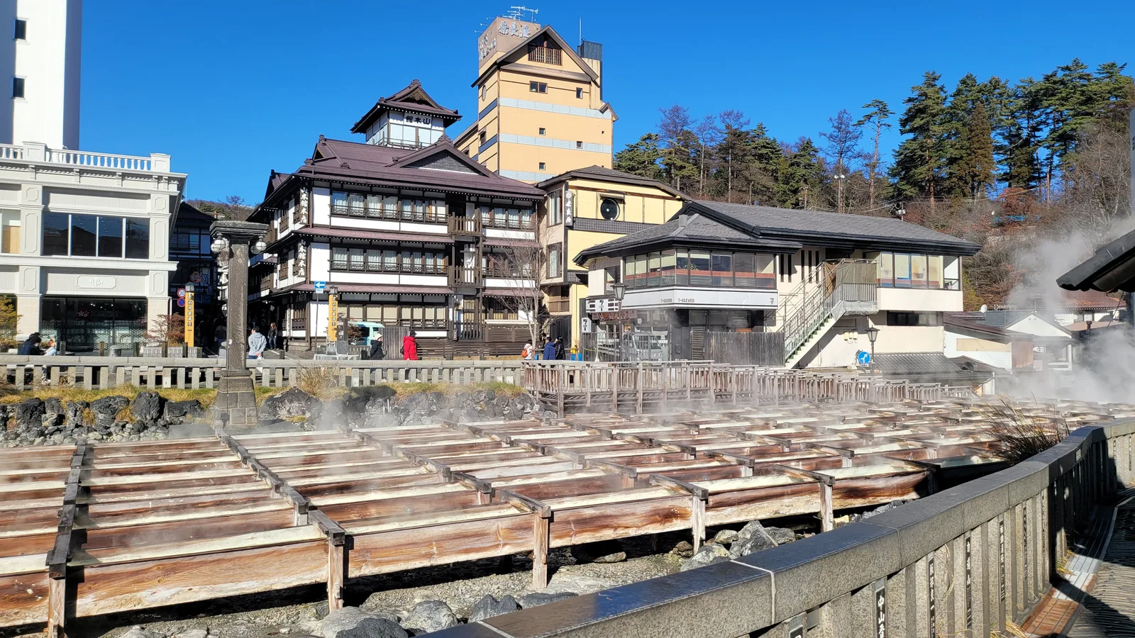 Visiting Kusatsu Onsen, Where the Hot Spring Cools in the Town Square
