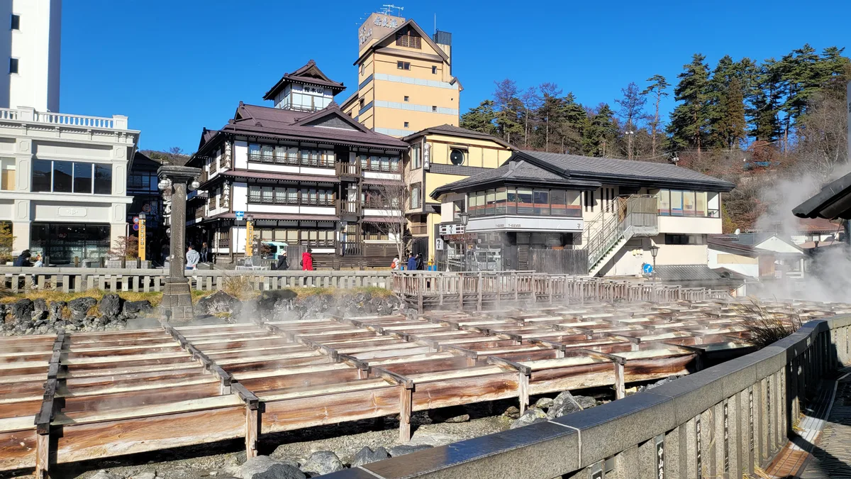Visiting Kusatsu Onsen, Where the Hot Spring Cools in the Town Square